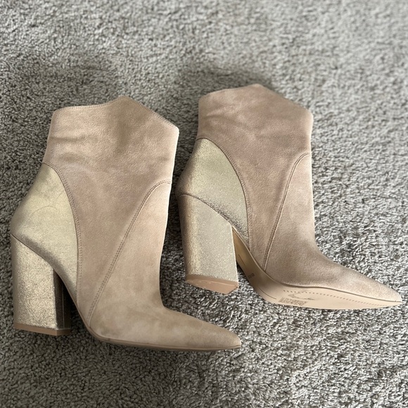NEW Blogger Favorite DOLCE VITA nestly boot in dune multi suede - Picture 4 of 12
